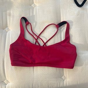 Lululemon pink bra size 6